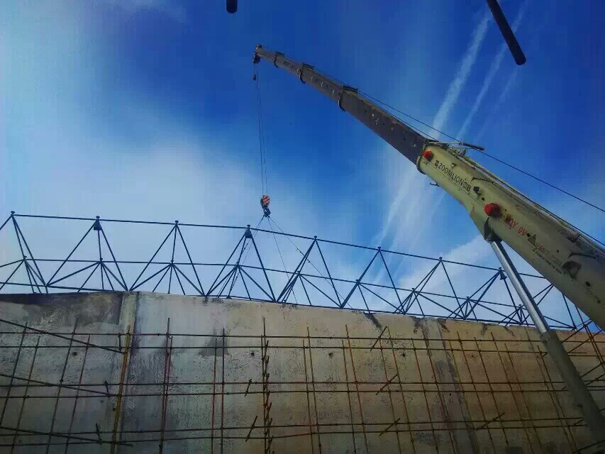 张家口食堂网架结构工程