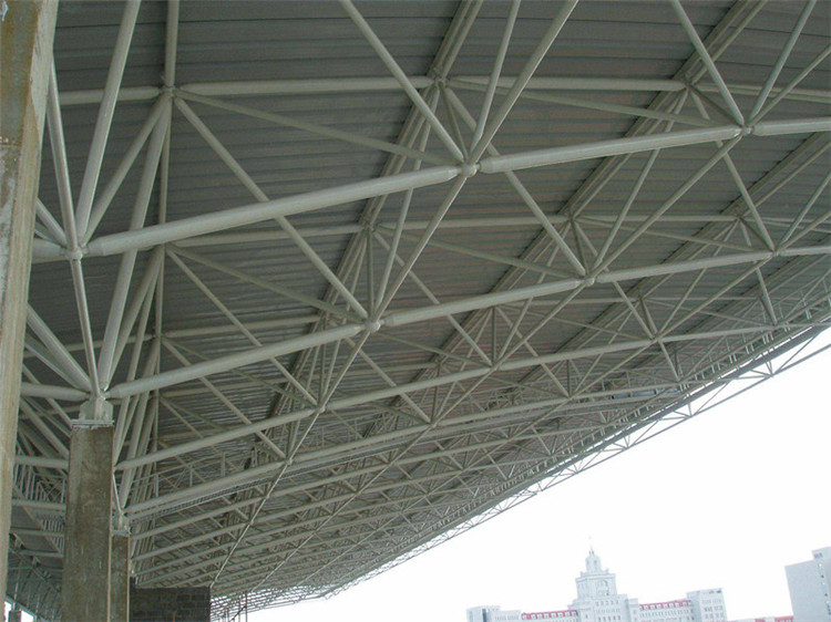 张家口学院体育场网架工程