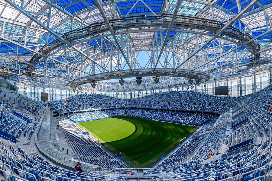 张家口篮球场网架案例